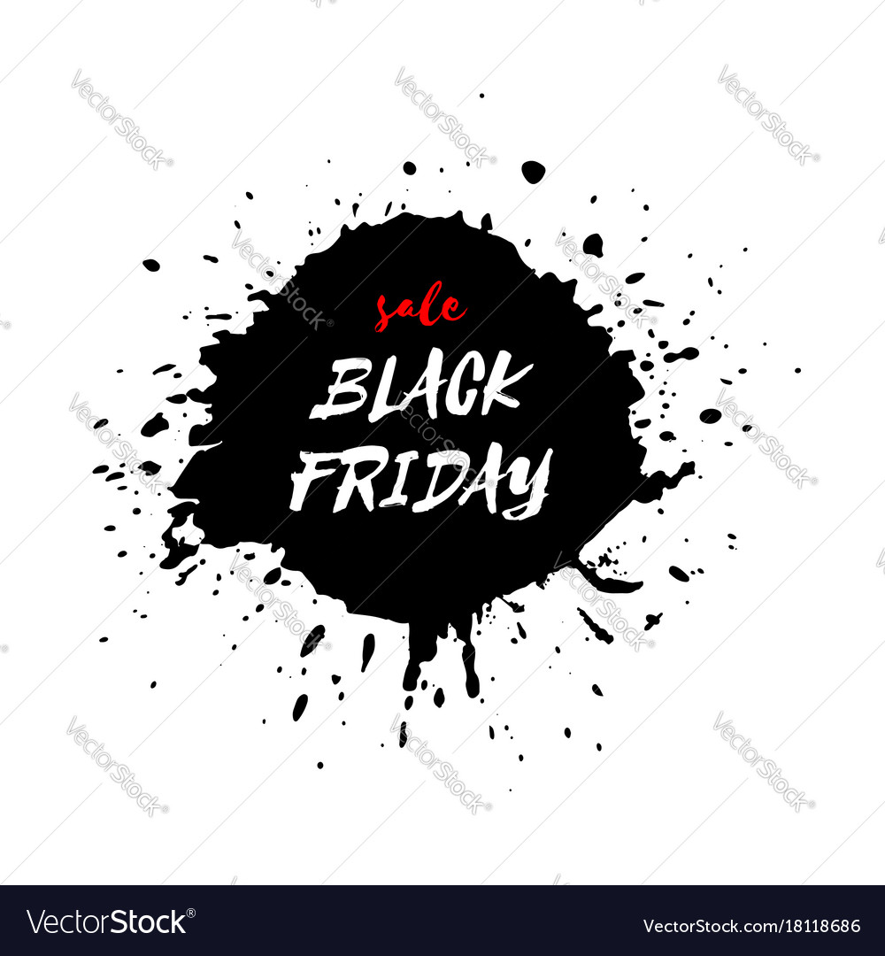 Black friday sale watercolor texture background