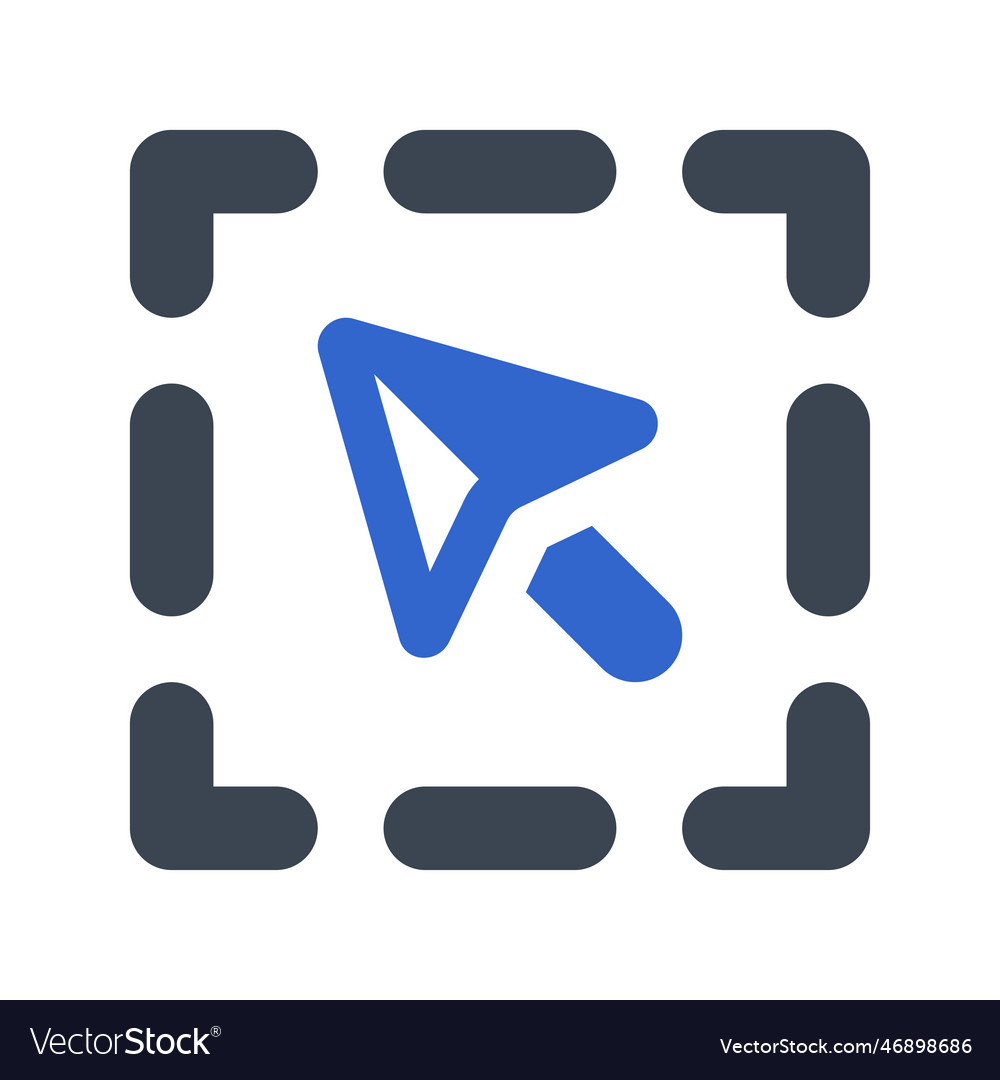 Object resize icon