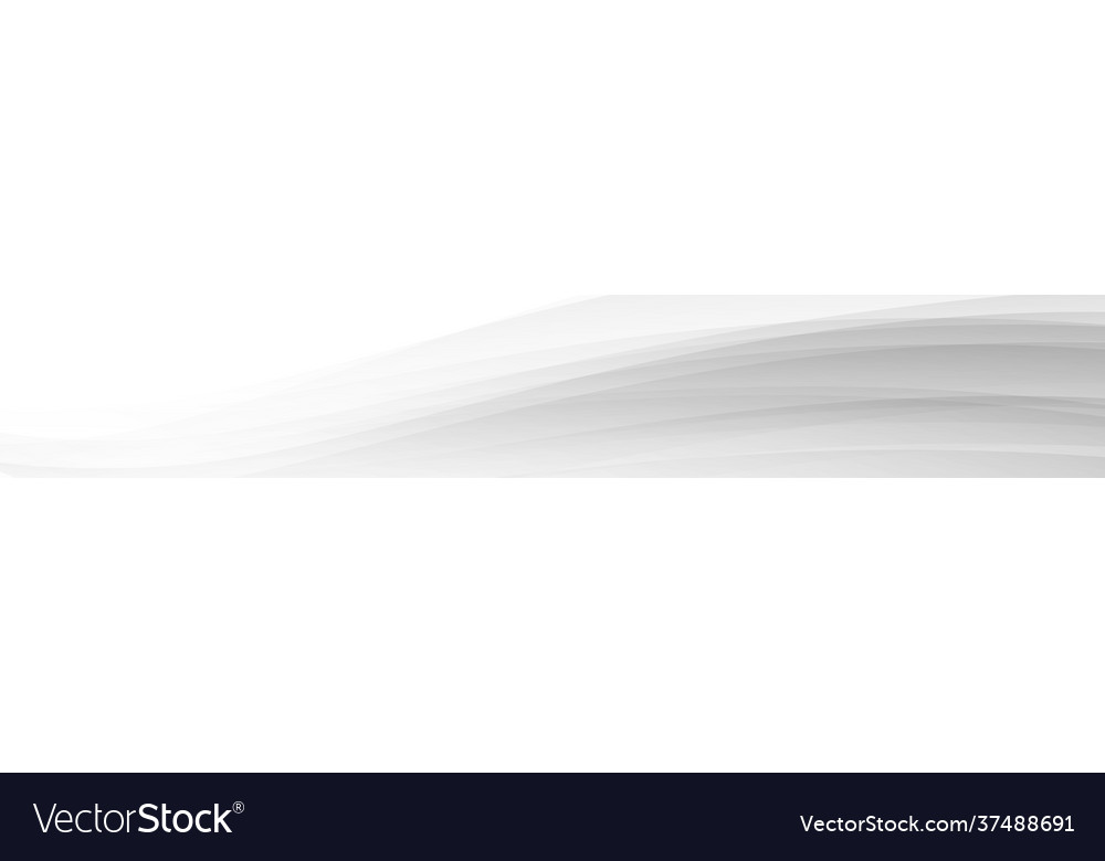 Abstract gray background with wavy lines