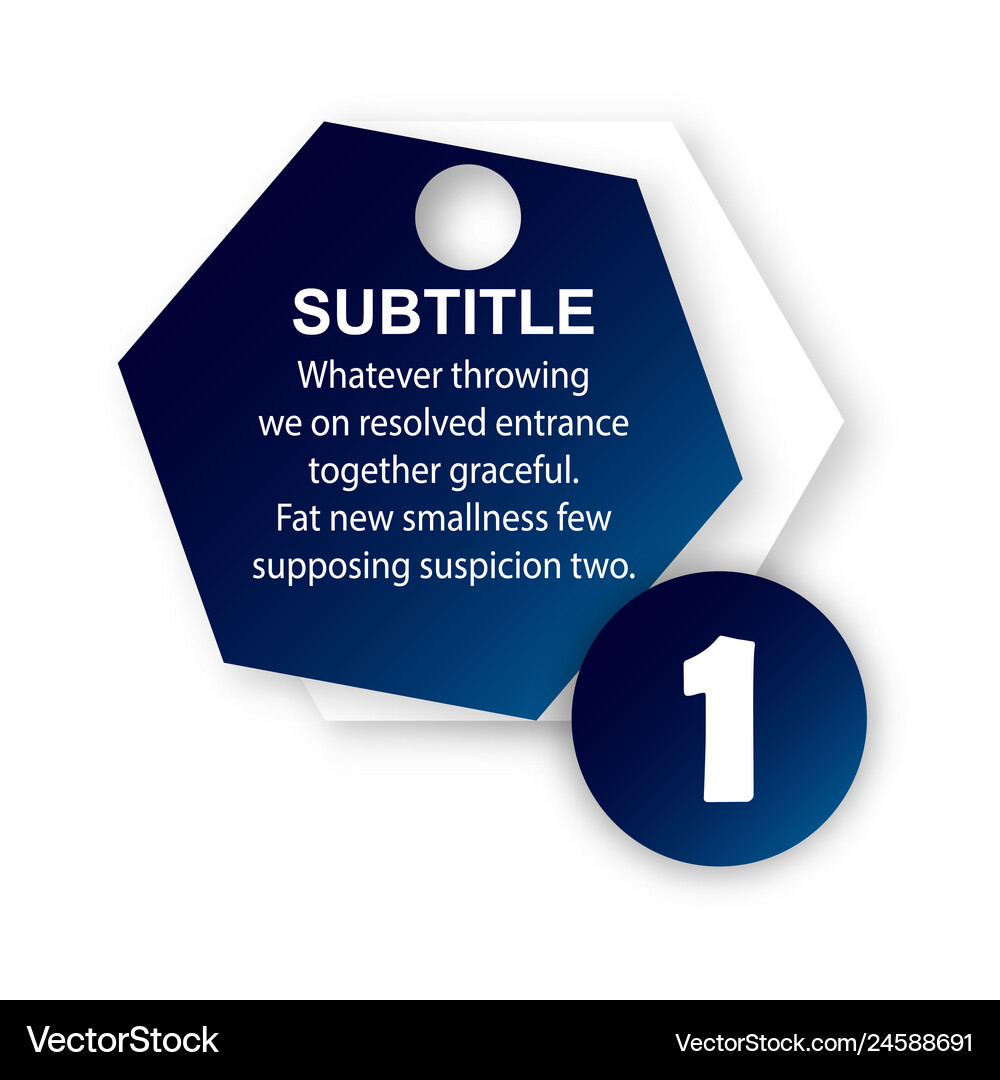 Abstract paper infographic internal and external Vector Image