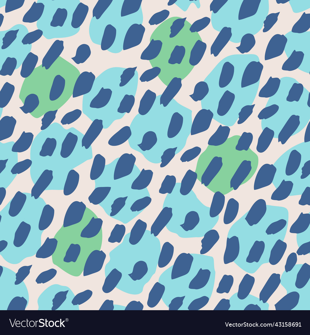 Big hand drawn dots blobs spots blots circle vector image Big hand drawn dots blobs spots blots circle