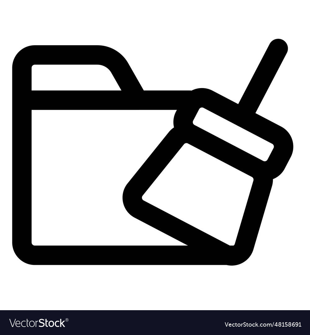 Cleaner used to remove junk from folder