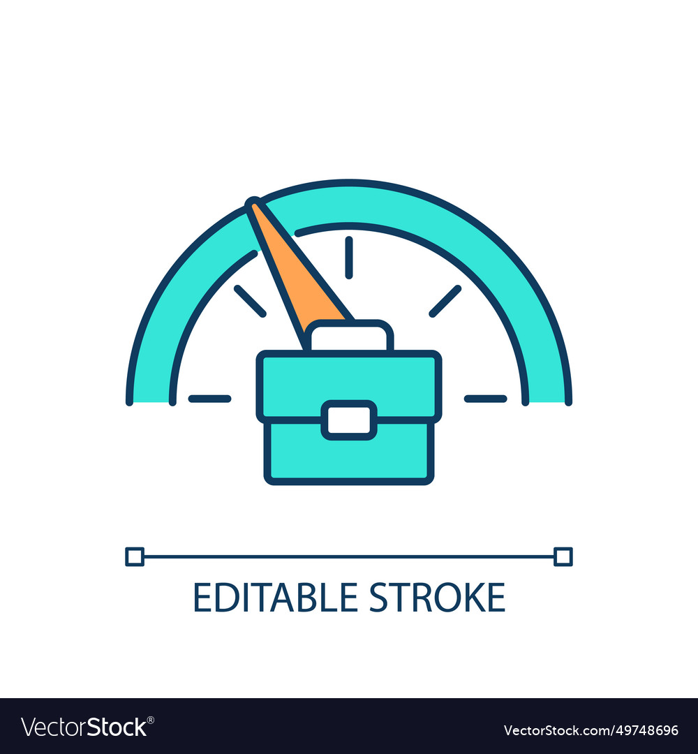 2d editable simple thin line bare minimum monday vector image 2d editable simple thin line bare minimum monday