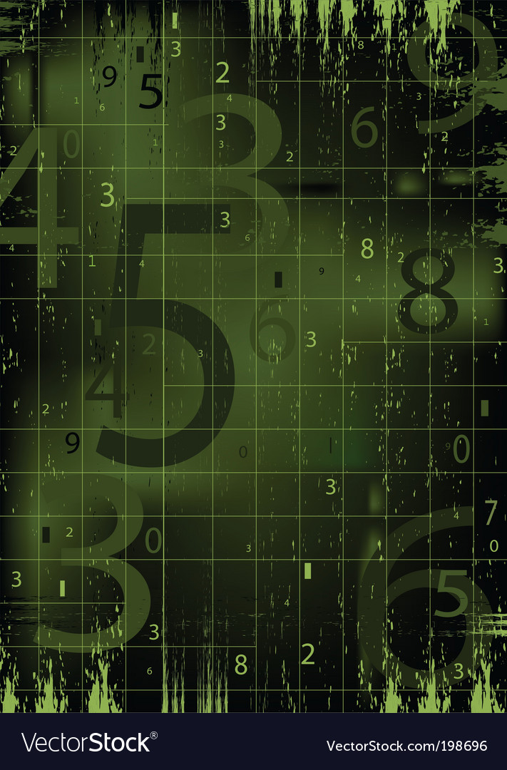 Digital Matrix Background