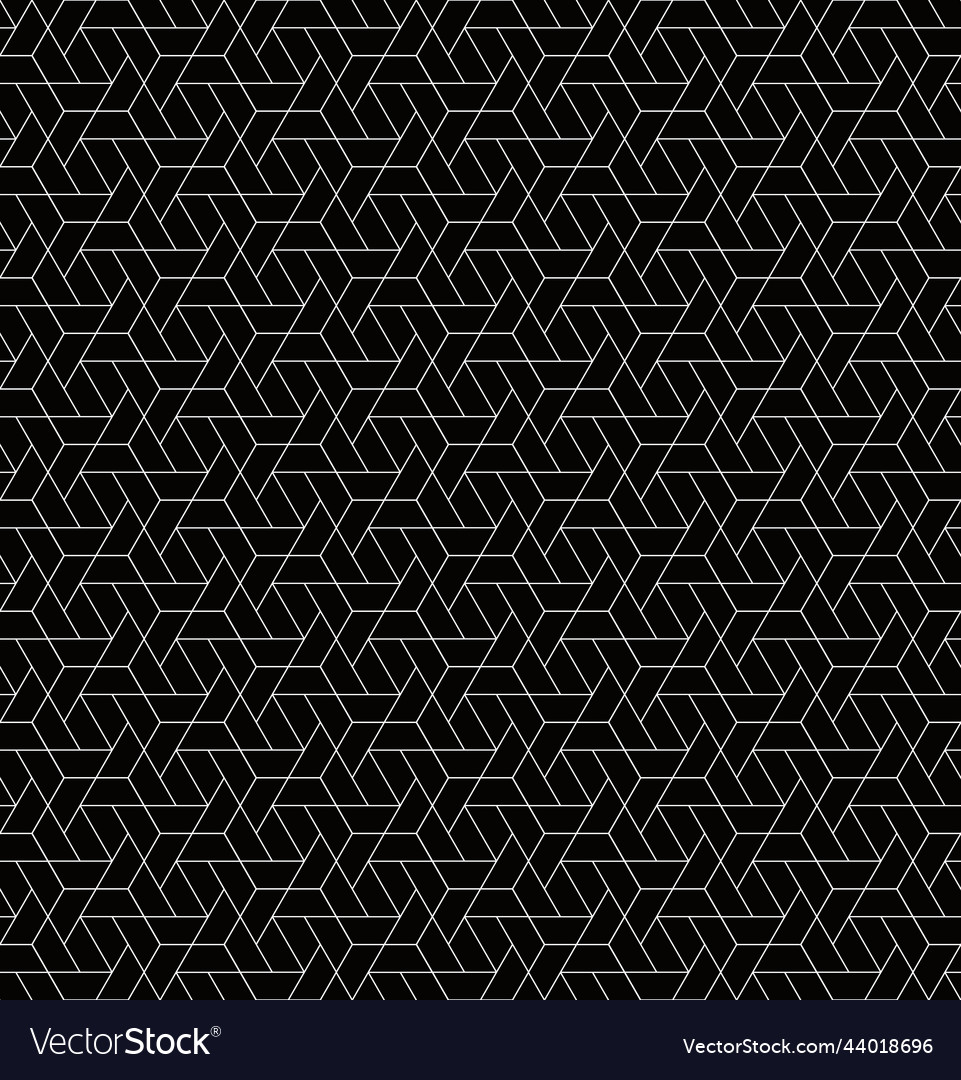Geometric seamless pattern with lines Vector Image Geometric seamless pattern with lines