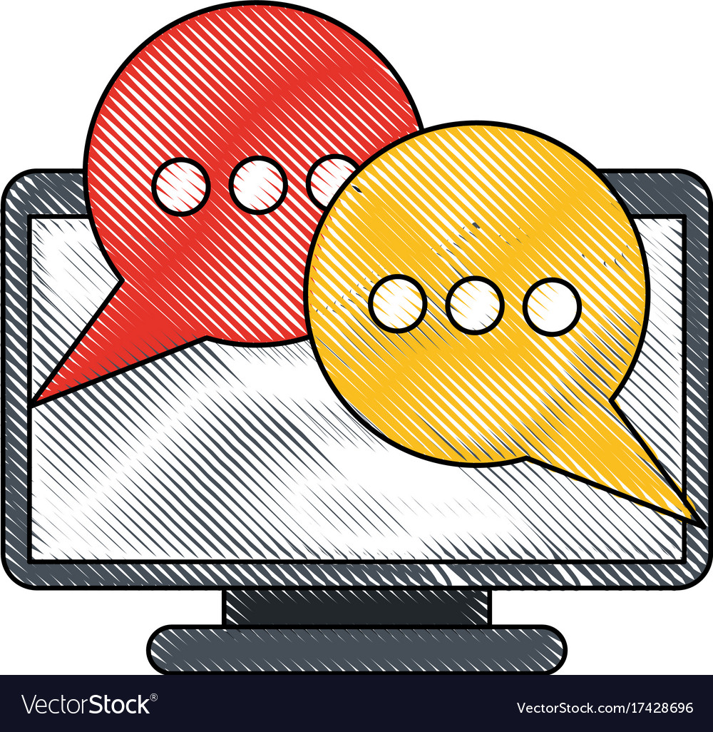 Instant message conversation icon image
