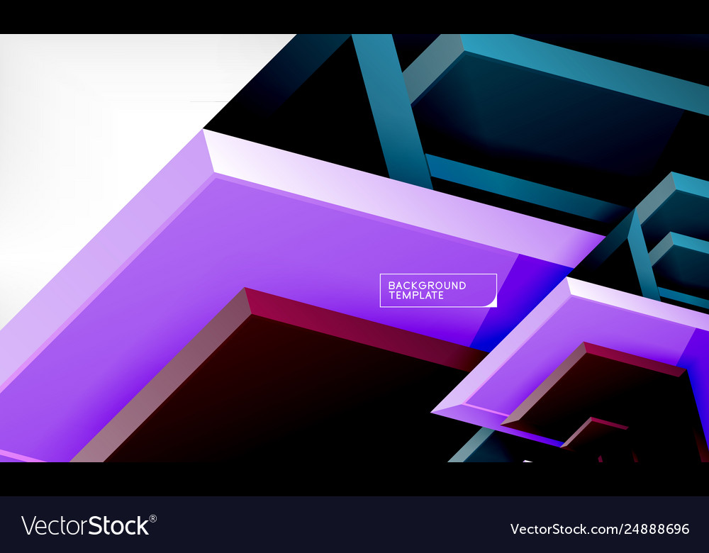 Techno arrow background template design vector image Techno arrow background template design