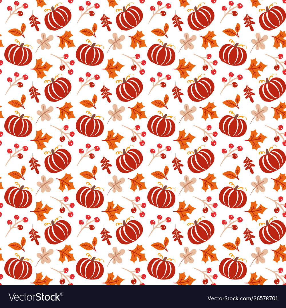 Autumn Acorn Pattern