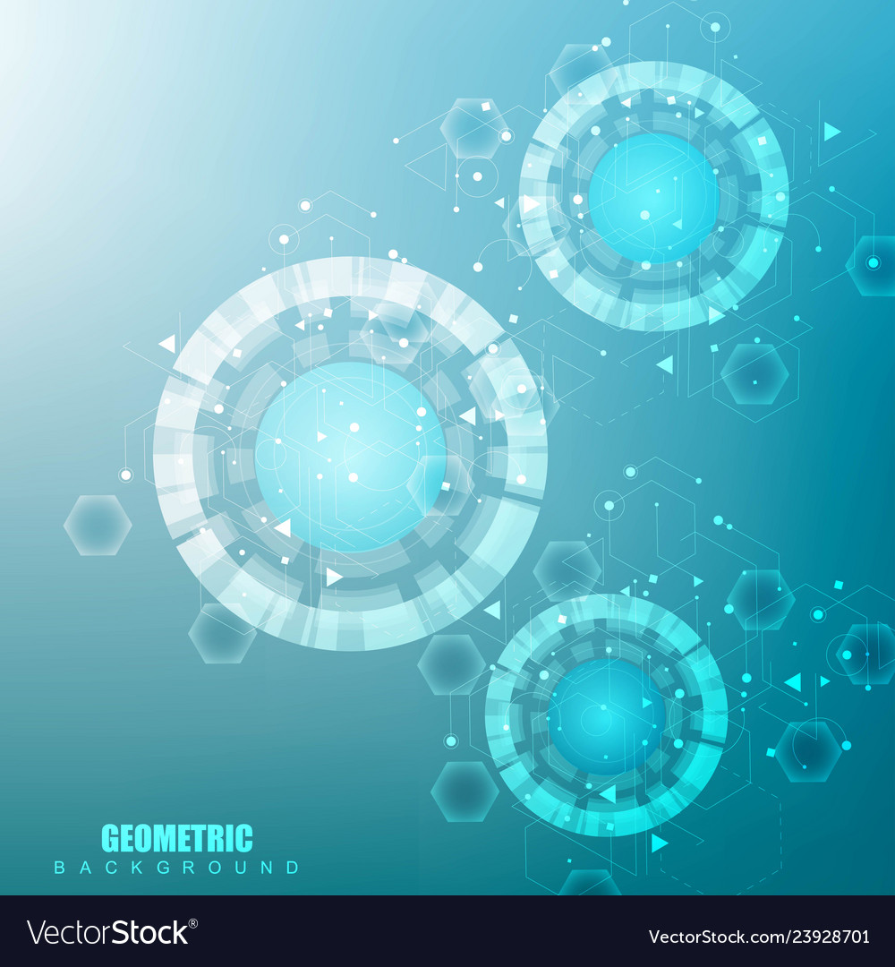 Big data visualization background modern