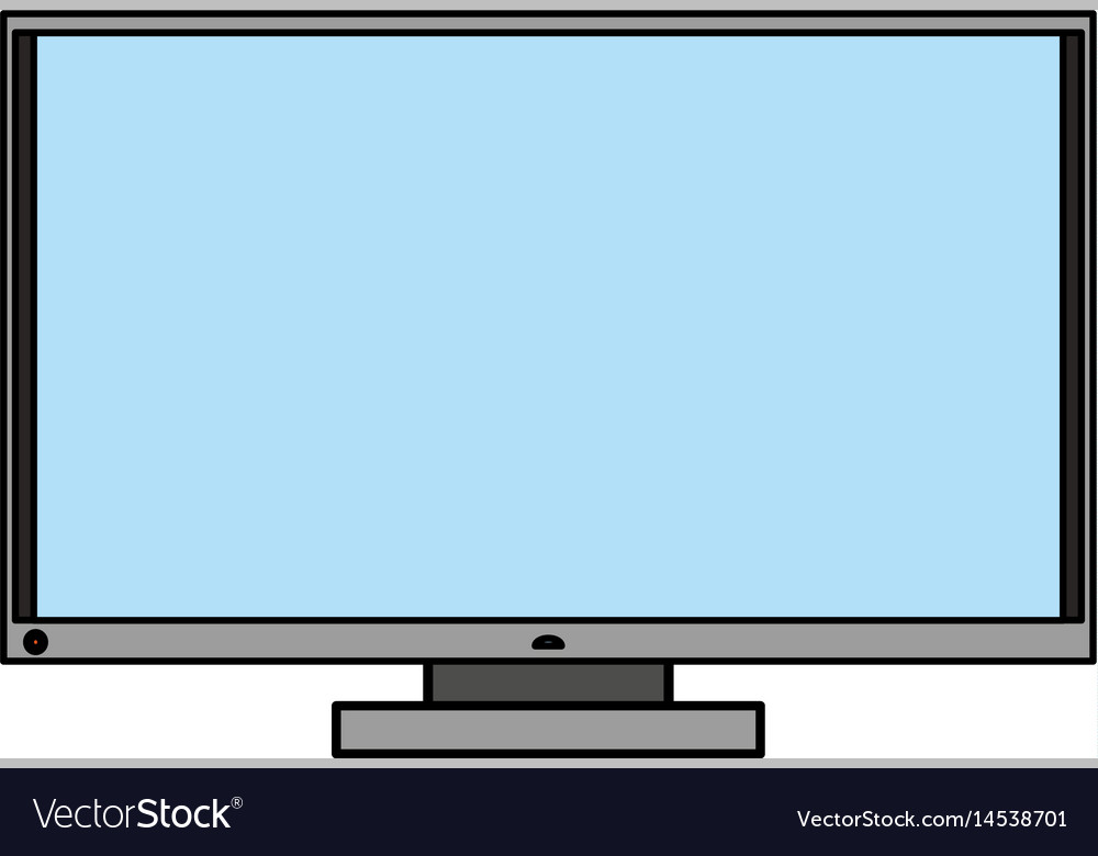 Colorful graphic display desk computer tech device