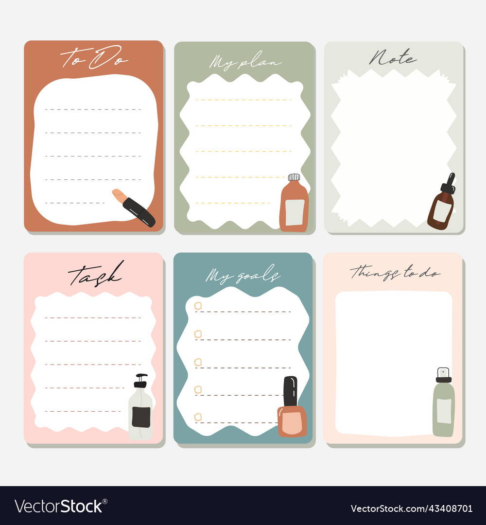 Paper-notes1 vector image Paper-notes1