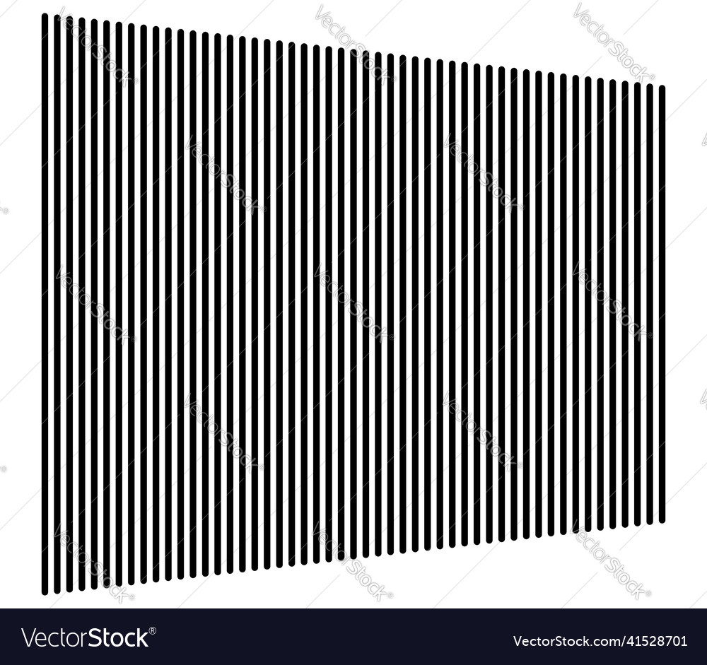 Straight parallel lines 3d perspective element vector image Straight parallel lines 3d perspective element