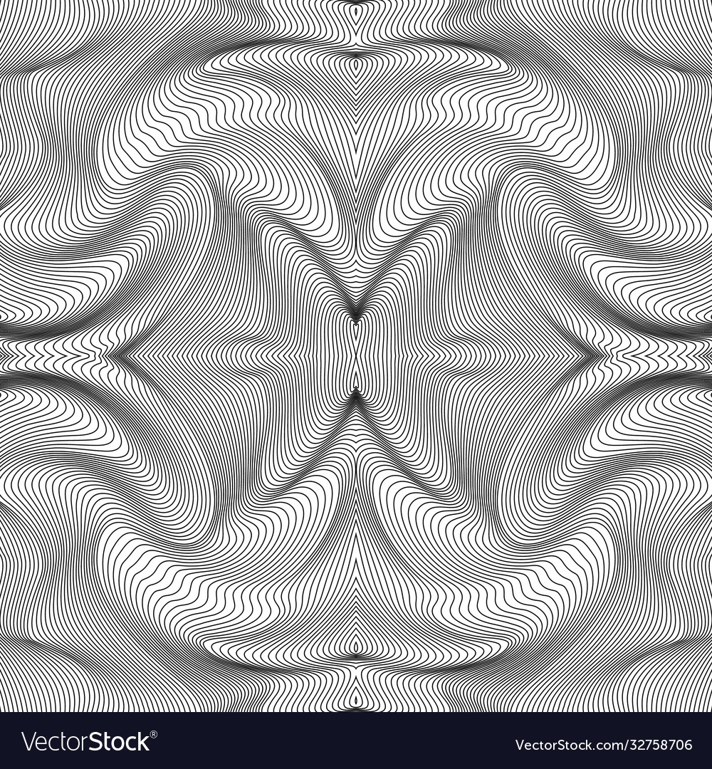 Abstract lines pattern waves background vector image Abstract lines pattern waves background