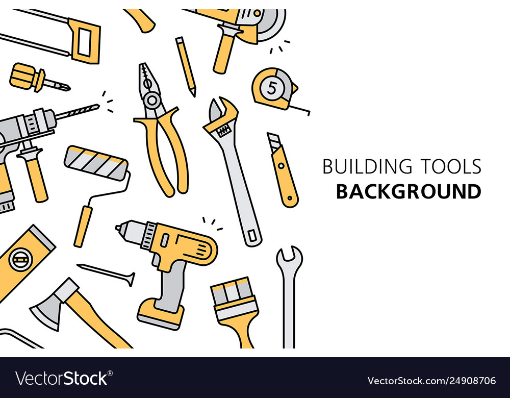 Building tools background