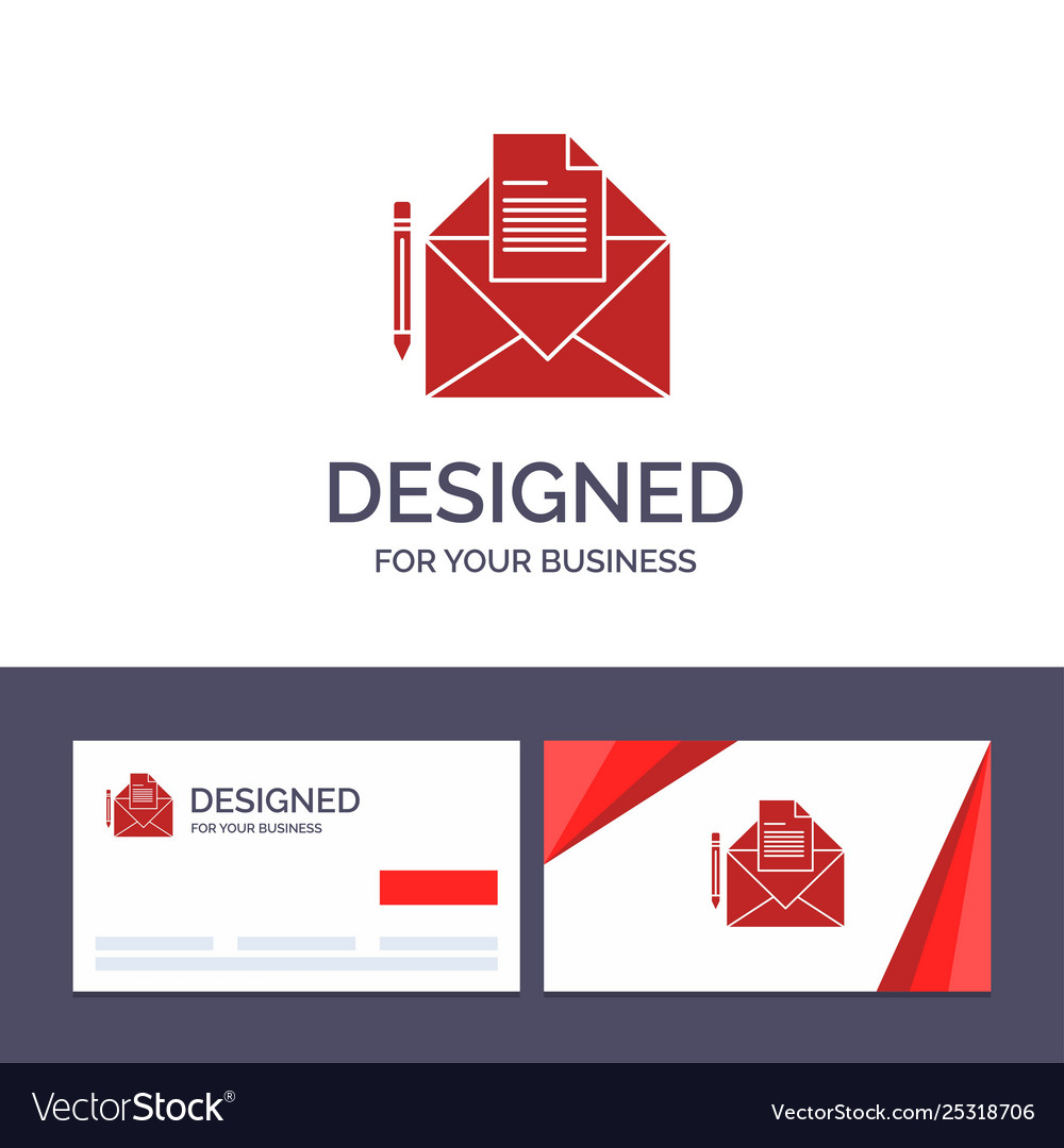 Creative business card and logo template mail