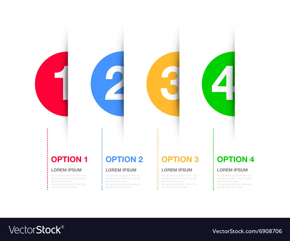 Multi coloured option background