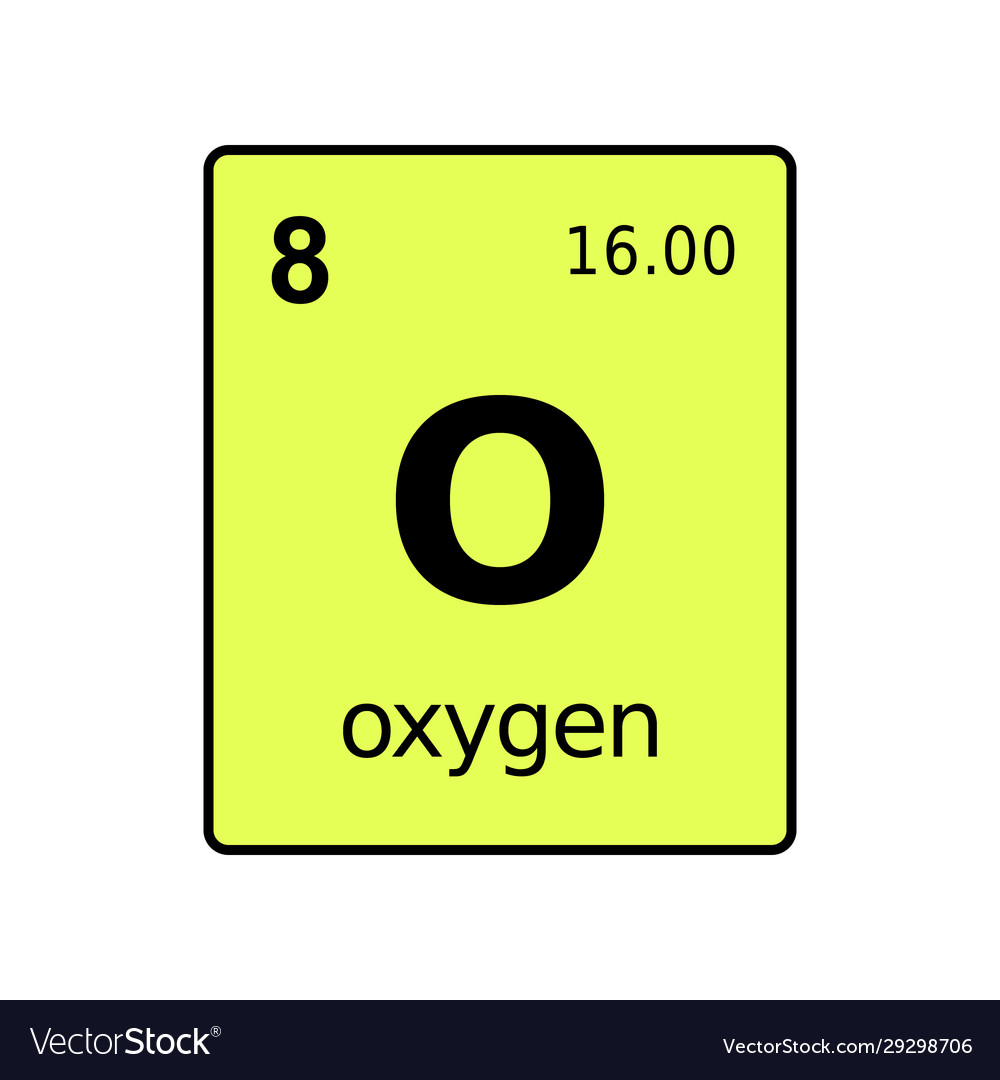 Oxygen Periodic Table Element
