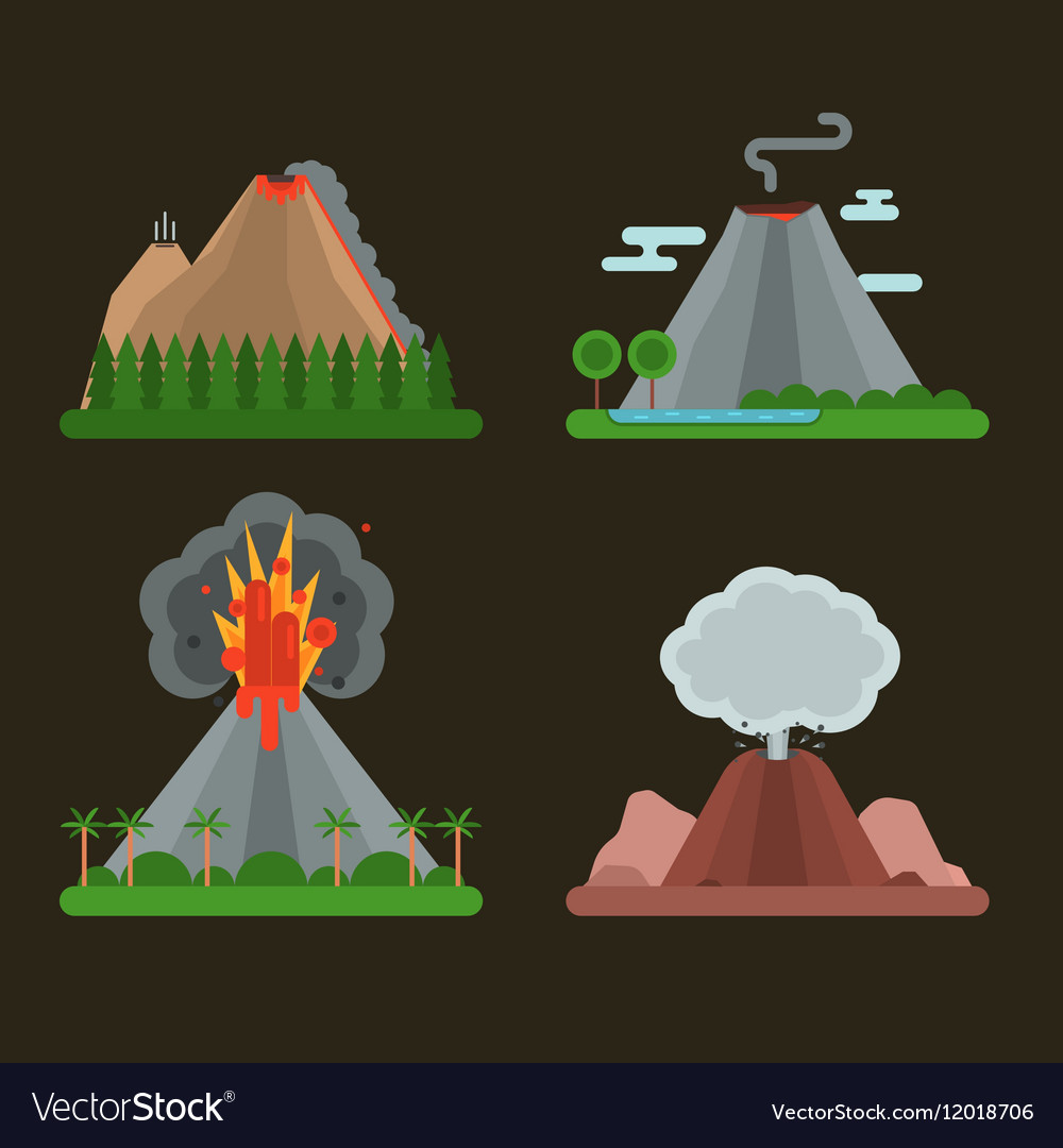 Volcano set