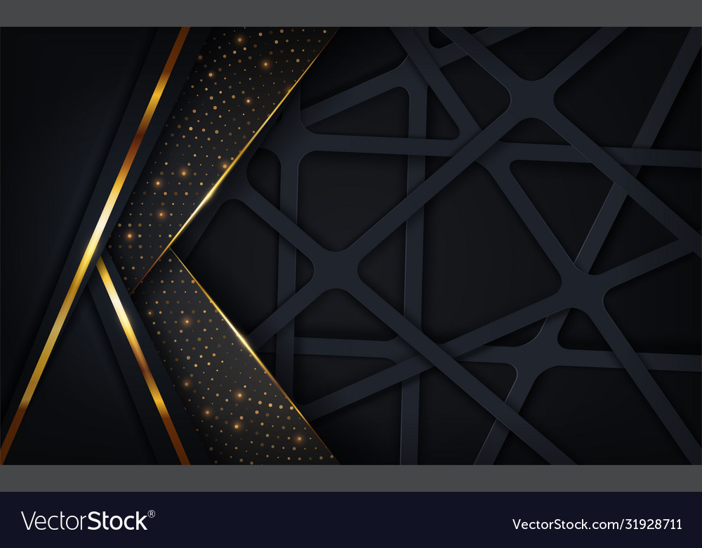 Abstract navy background with random lines shape