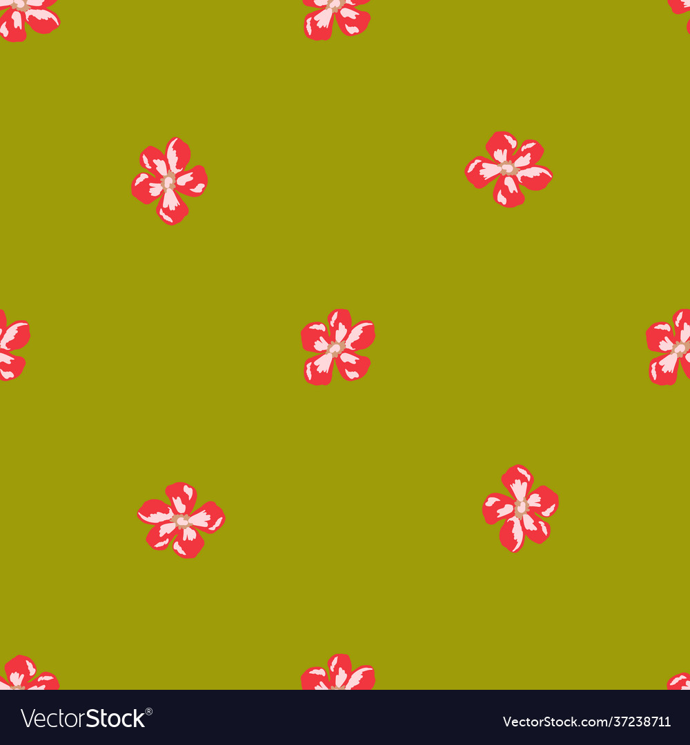 Minimalistic style seamless pattern with pink vector image Minimalistic style seamless pattern with pink