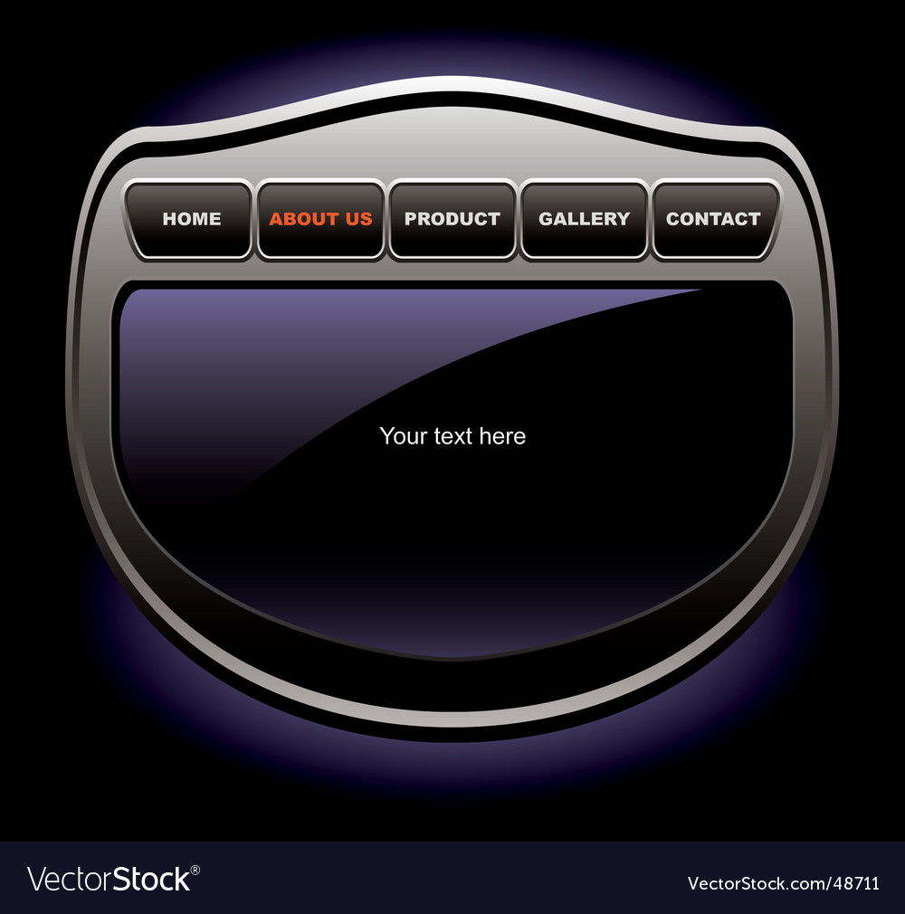 Modern Website Interface