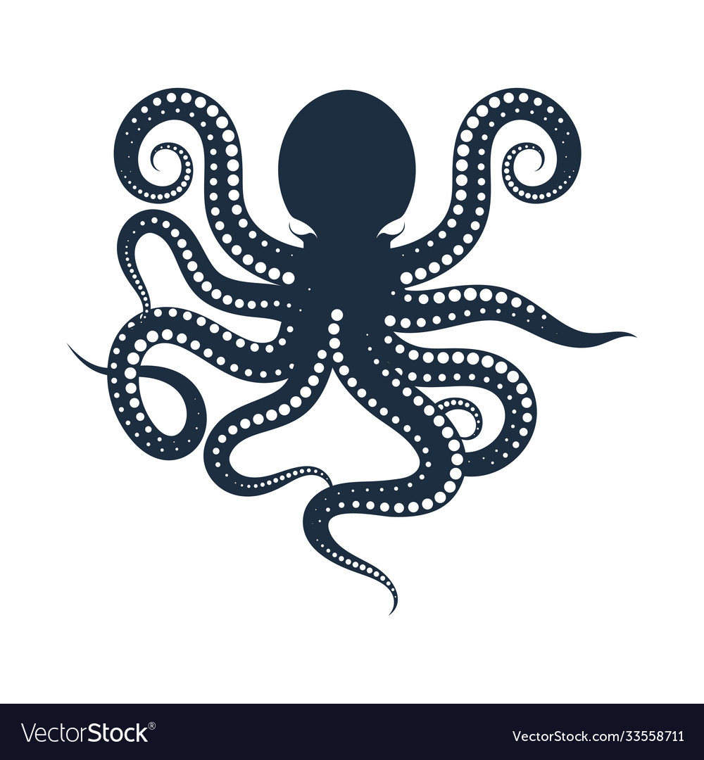 Octopus icon Royalty Free Vector Image - VectorStock