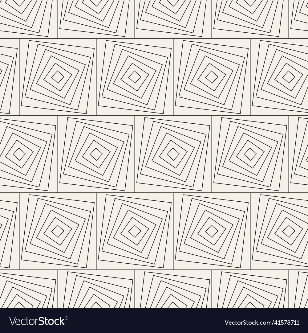 Seamless pattern repeating geometric elements vector image Seamless pattern repeating geometric elements