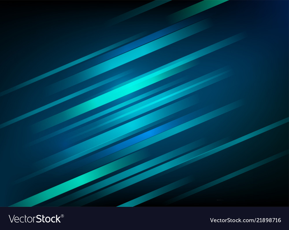 Abstract Blue Speed Lines