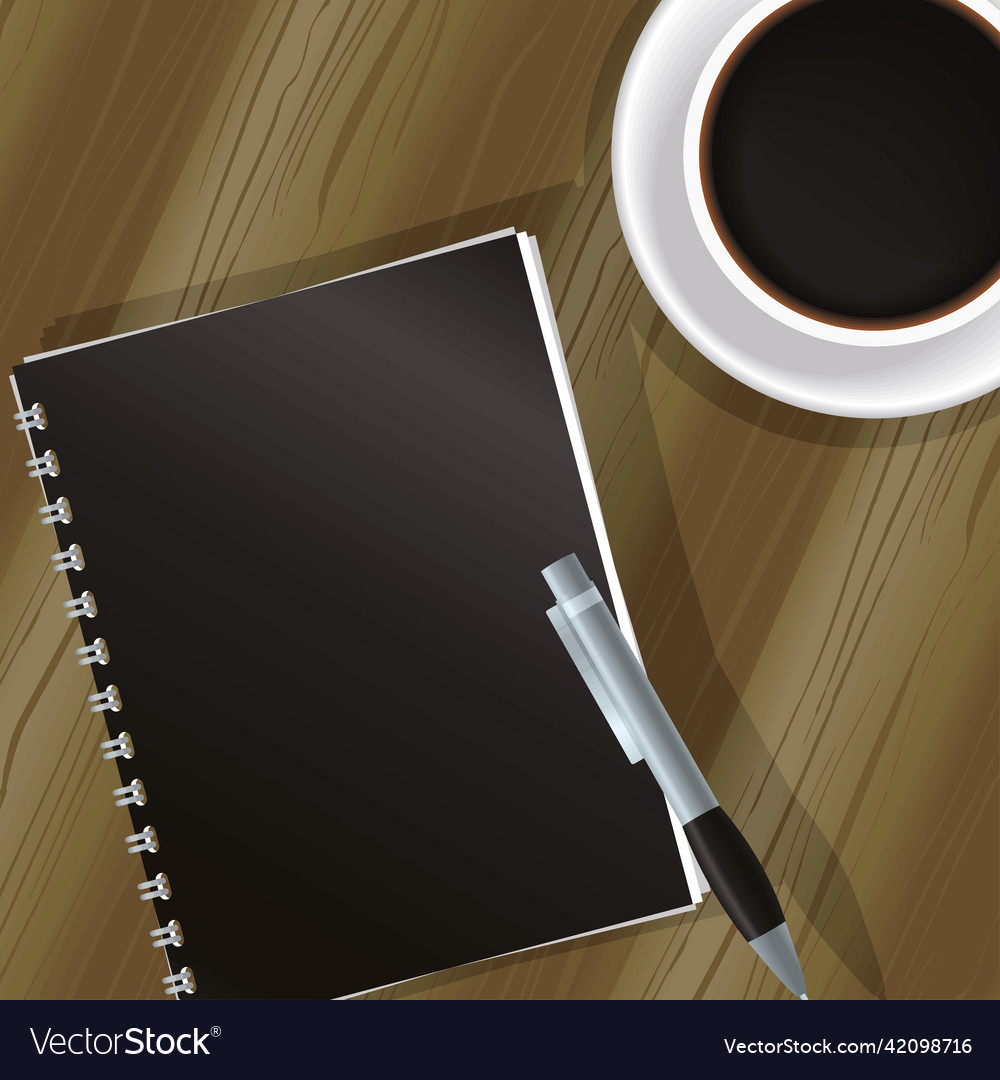 Notebook and pen