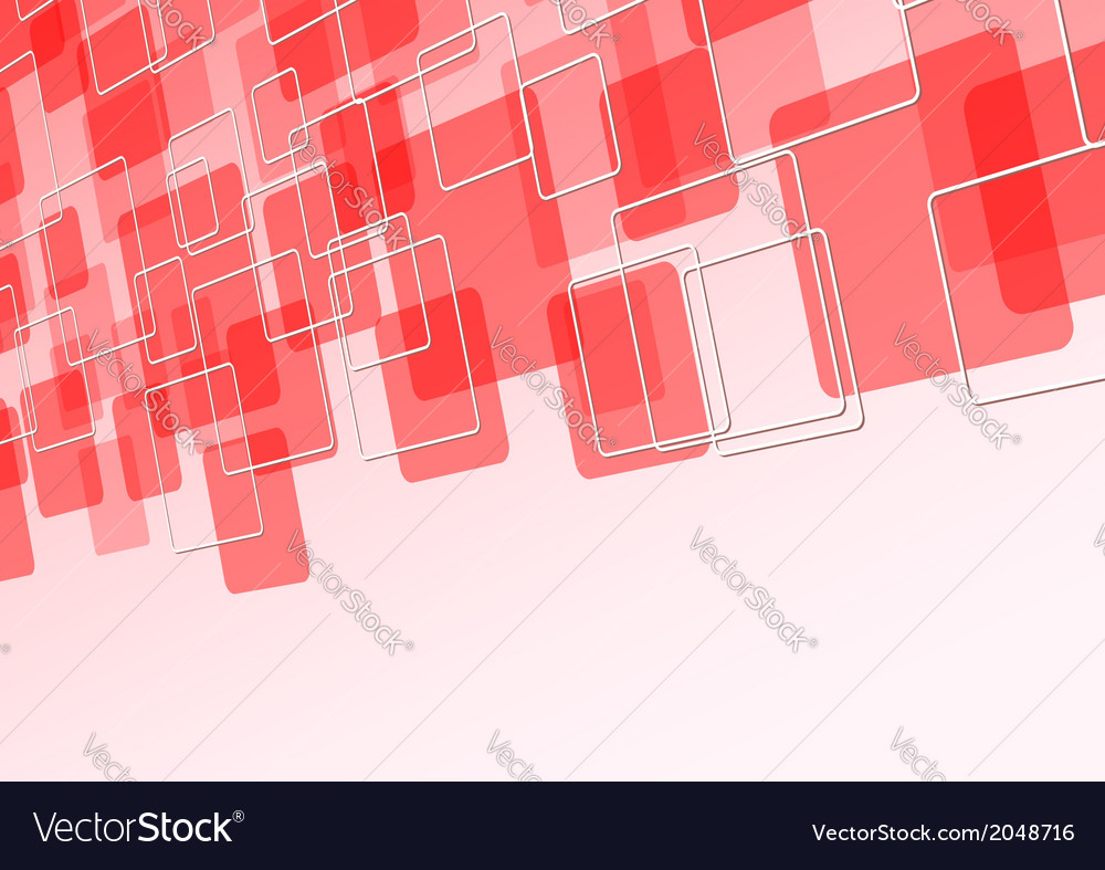 Red tile fly abstract background