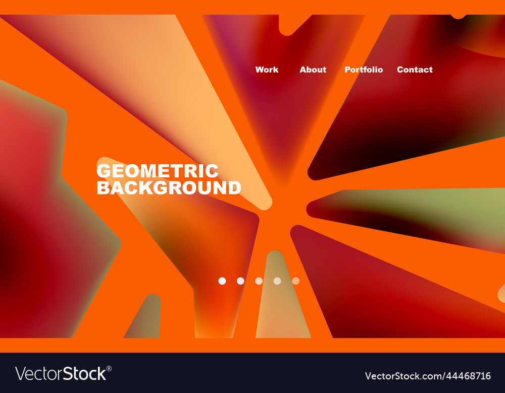Shards shape composition abstract background web vector image Shards shape composition abstract background web