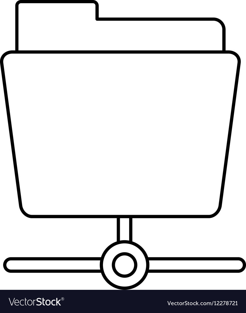 Data server folder security system technology