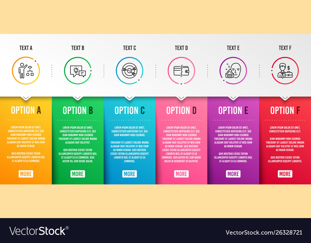 Face cream payment methods and algorithm icons vector image Face cream payment methods and algorithm icons