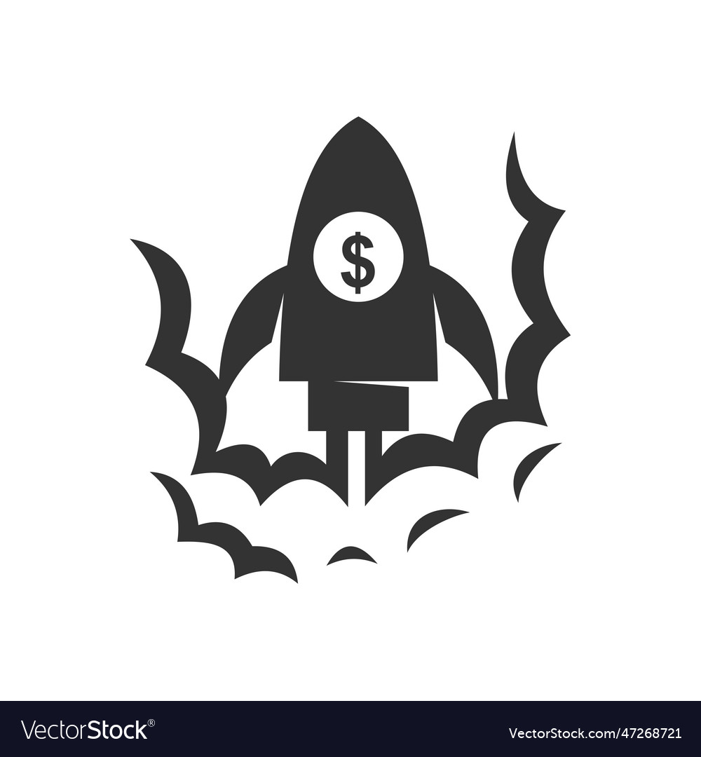 Financial money logo template icon brand identity