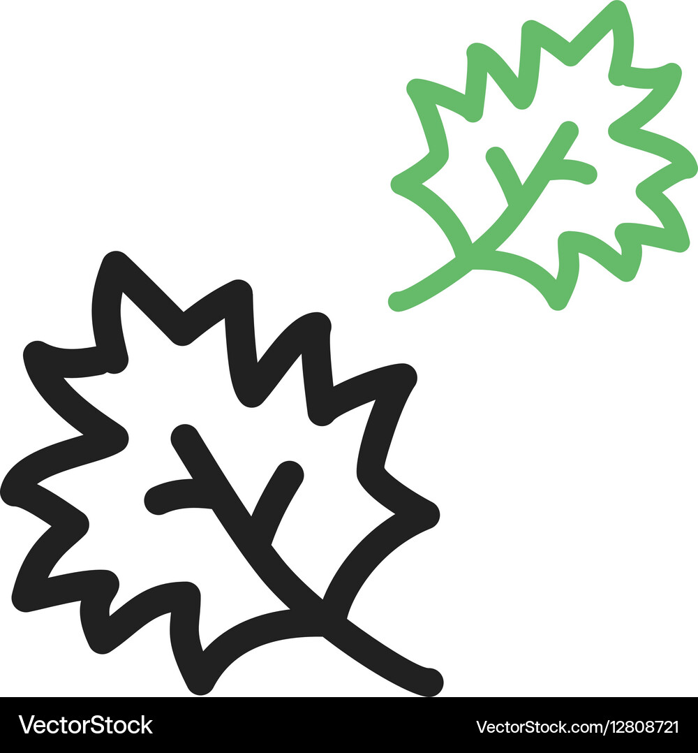 Leaves Royalty Free Vector Image - VectorStock
