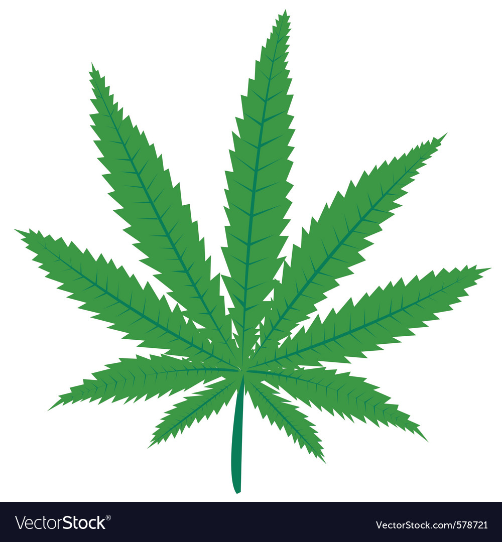 Download Marijuana leaf Royalty Free Vector Image - VectorStock