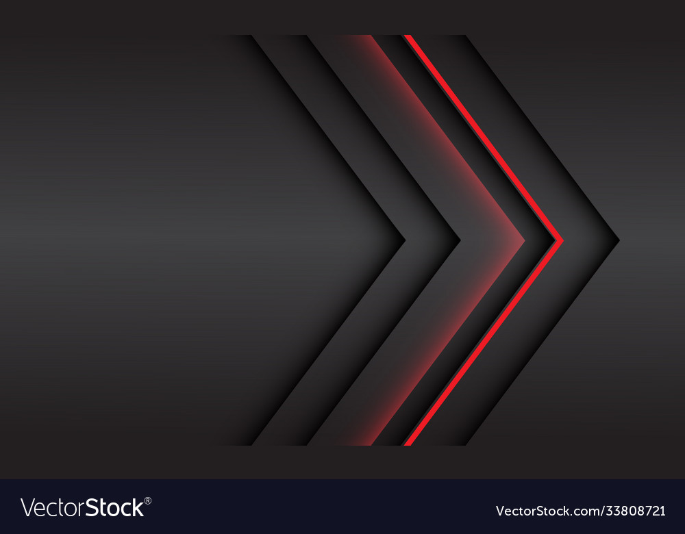 Red Light Direction Arrows