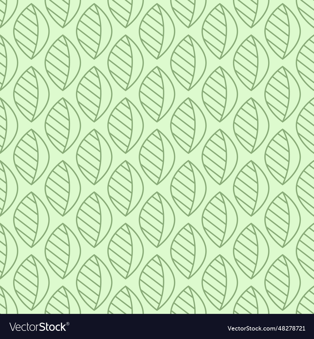 Seamless leaf pattern design for textures Vector Image Seamless leaf pattern design for textures