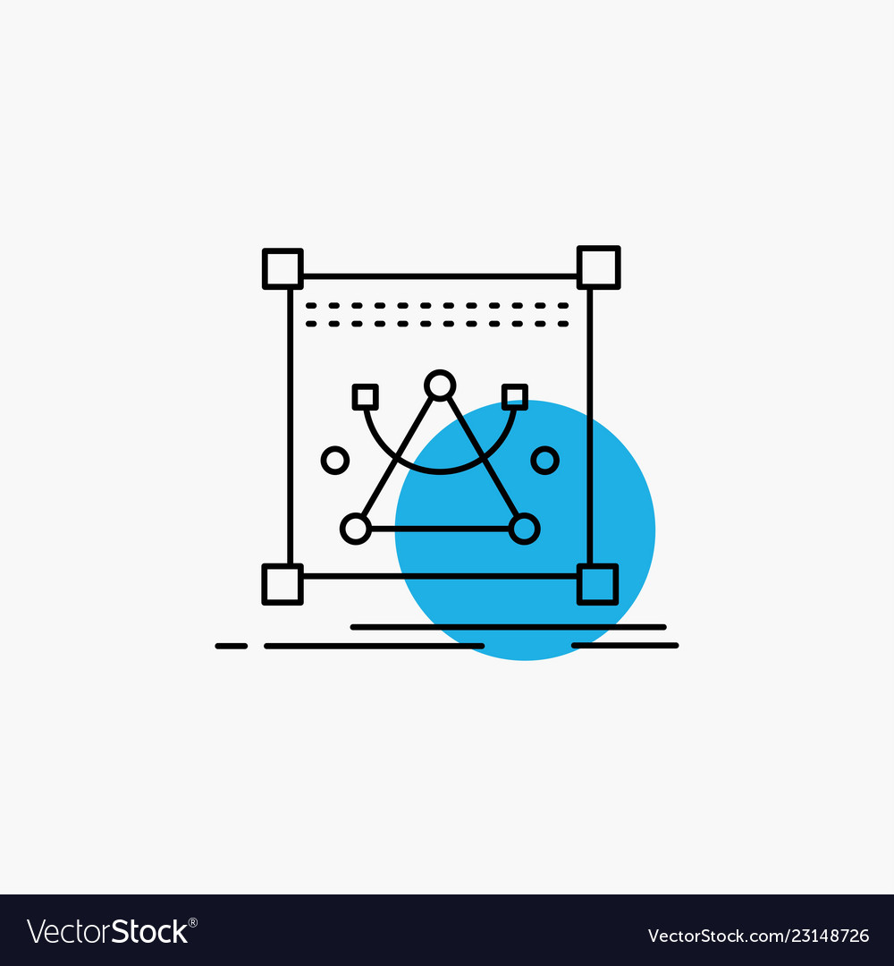 3d edit editing object resize line icon vector image 3d edit editing object resize line icon