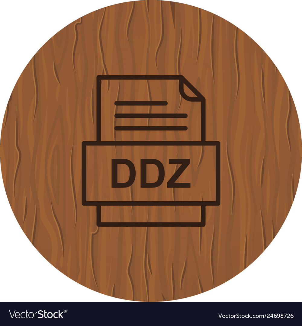 Ddz file document icon