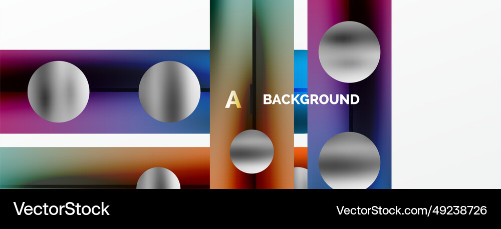 Dynamic lines geometric background visual Vector Image