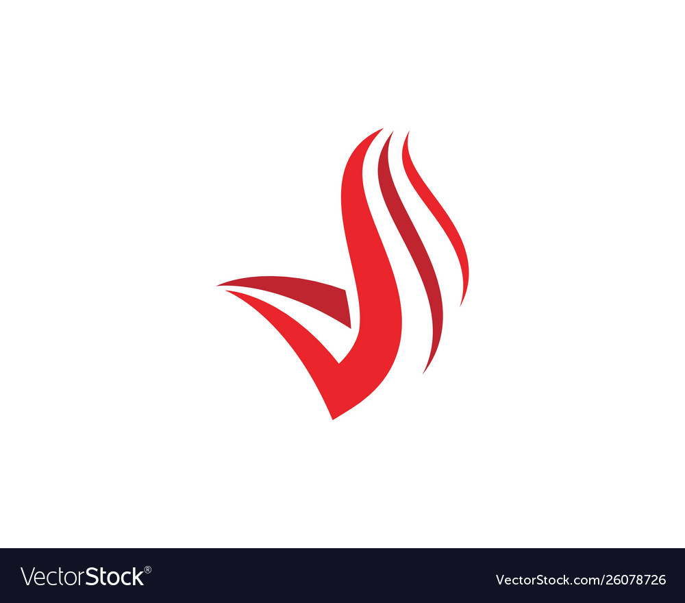 Flame icon fire design Royalty Free Vector Image