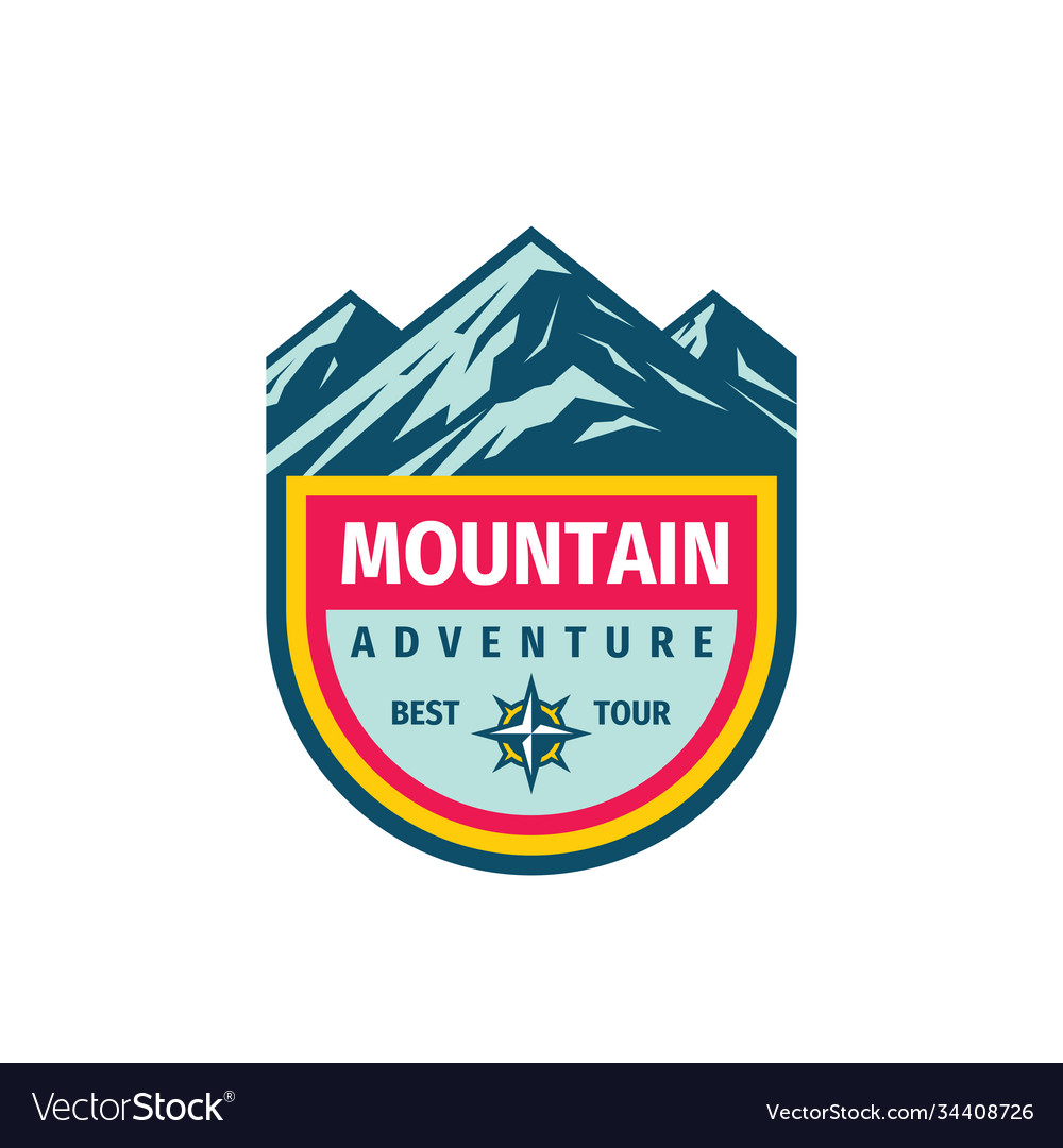 Outdoor Badge Design extreme vector image Outdoor Badge Design extreme