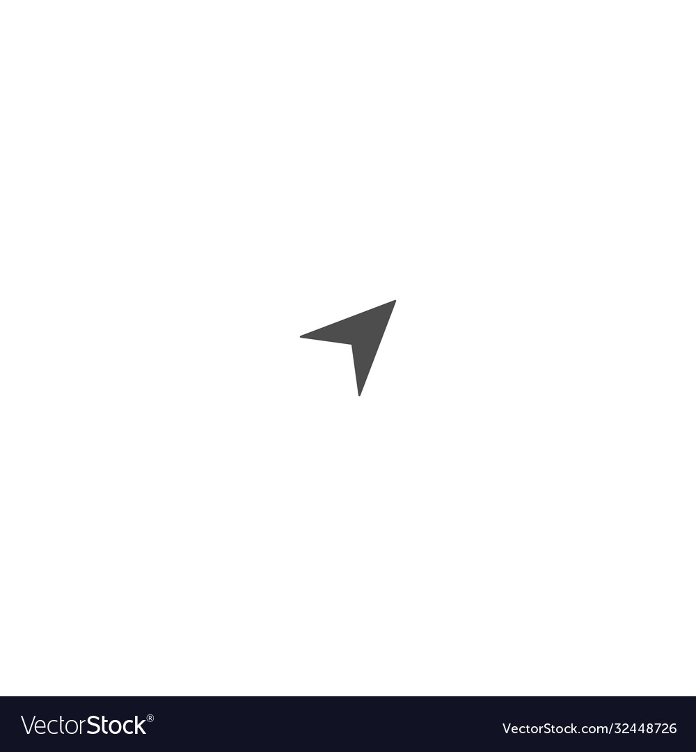 Mouse cursor pointer icon logo vector image Mouse cursor pointer icon logo