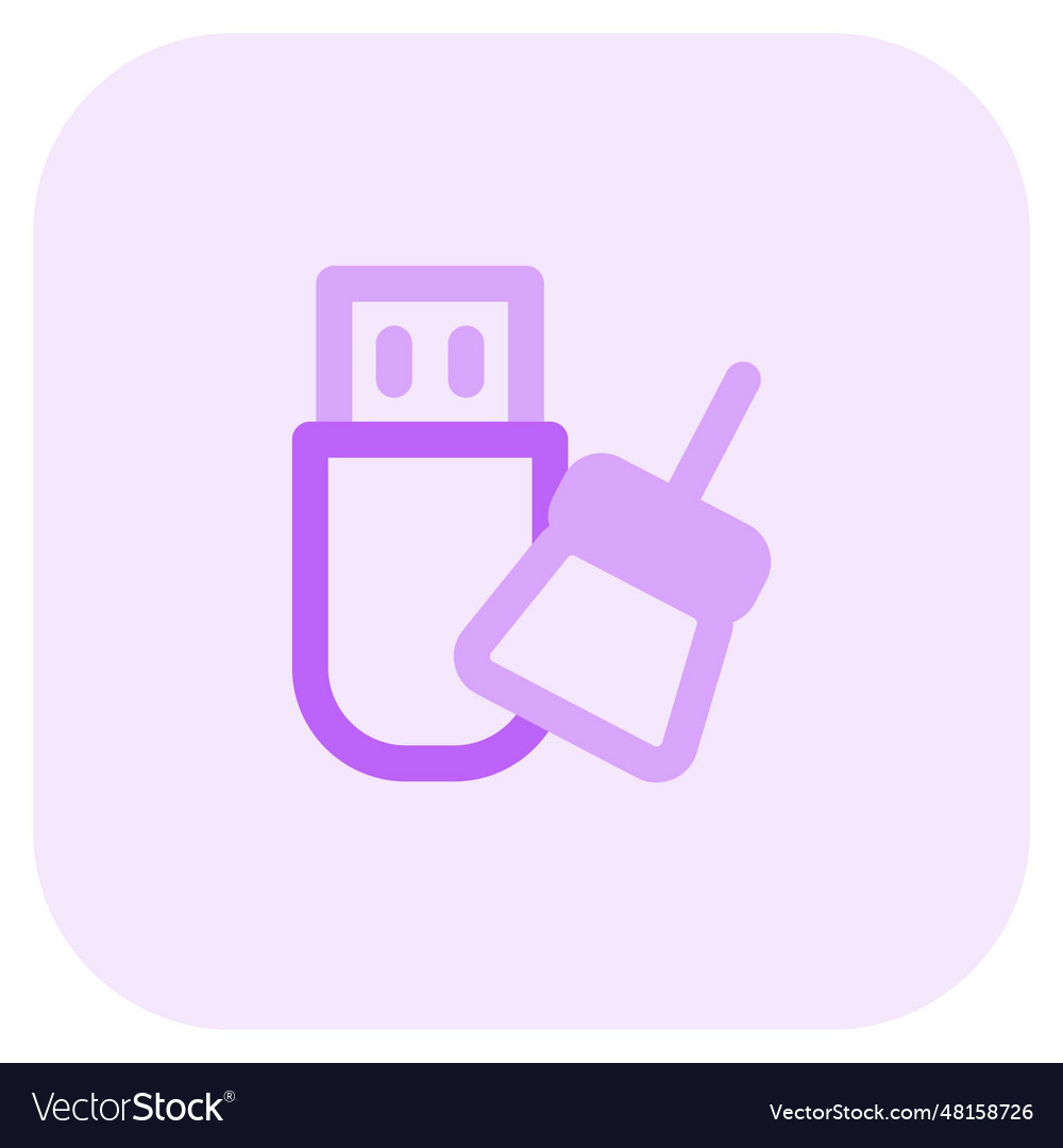 Removing dangerous viruses from usb data