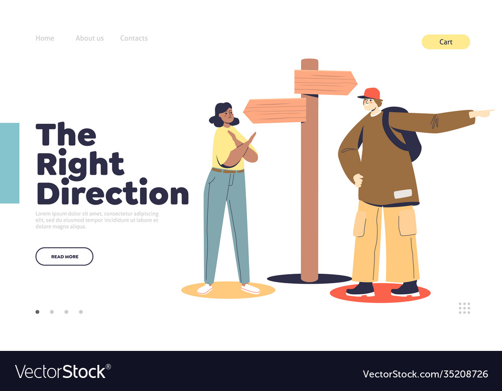 знак направления к городу на закате. поставить цель. Right direction. Right direction. оптимальное решение иллюстрация.