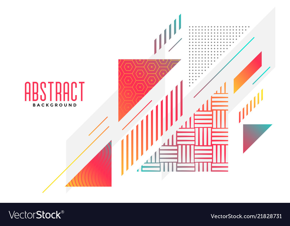 Abstract triangle shape stylish background