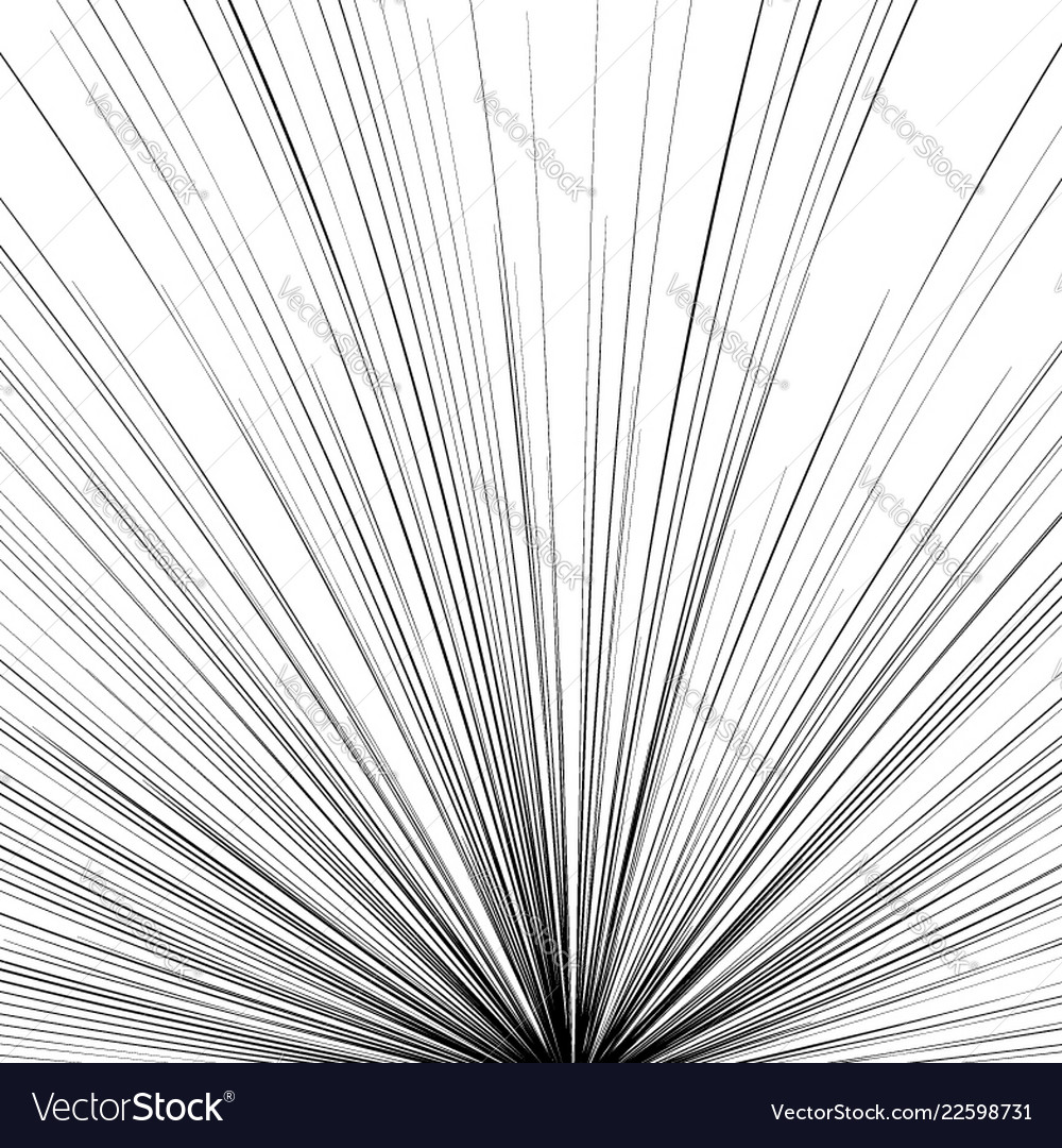 Abstract with radial radiating random lines vector image Abstract with radial radiating random lines