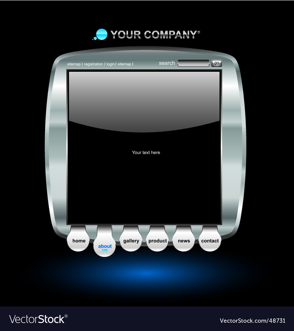 High Tech Screen Display