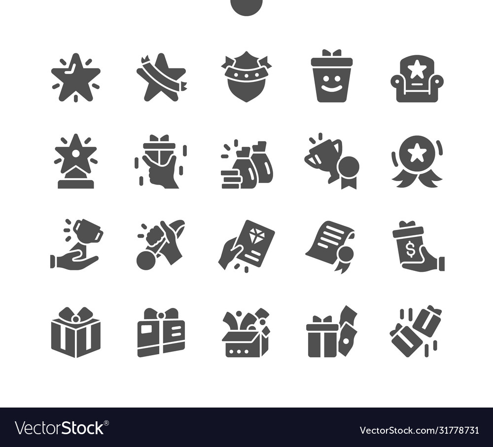 Reward Icons - Celebration & Achievement